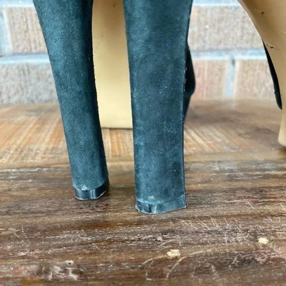 Marc Fisher, Trinaa Suede Platform Heels‎ in Black